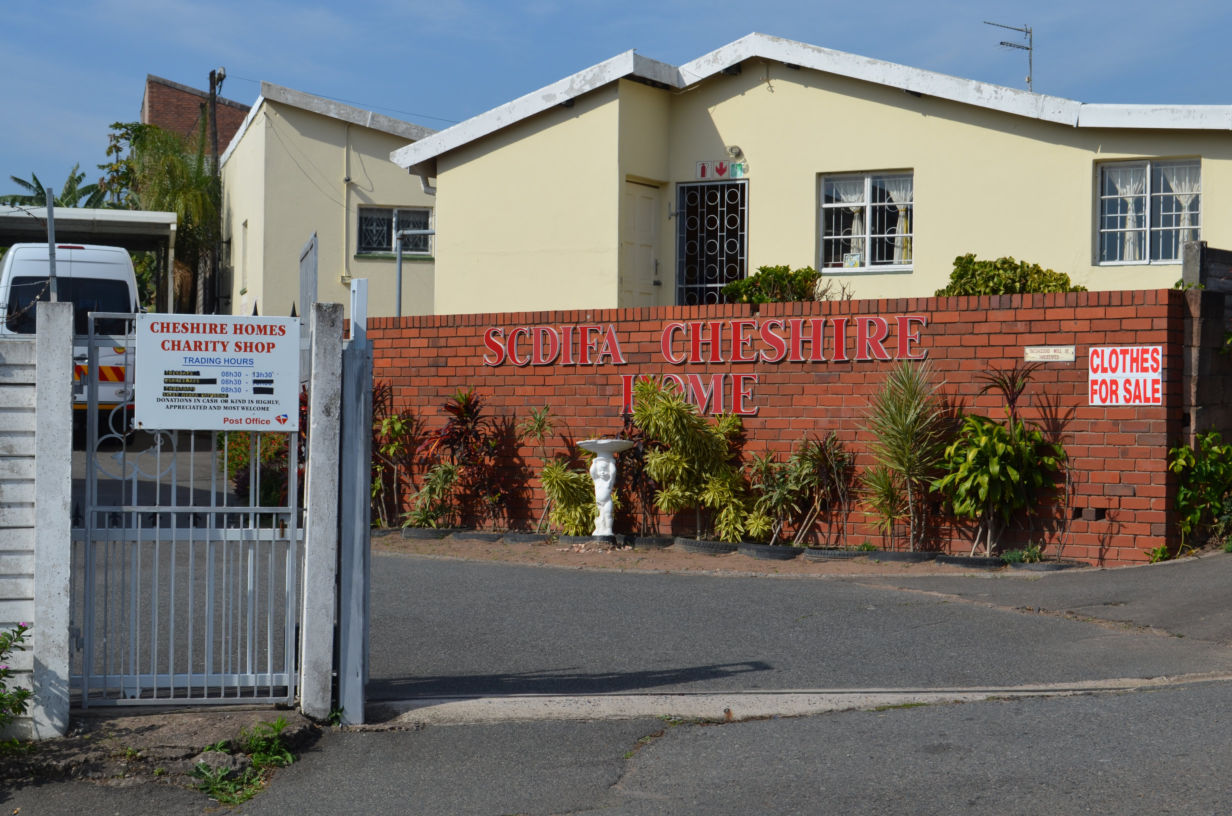 Chatsworth Cheshire Homes Durban - Entrance to SCDIFA Cheshire Home