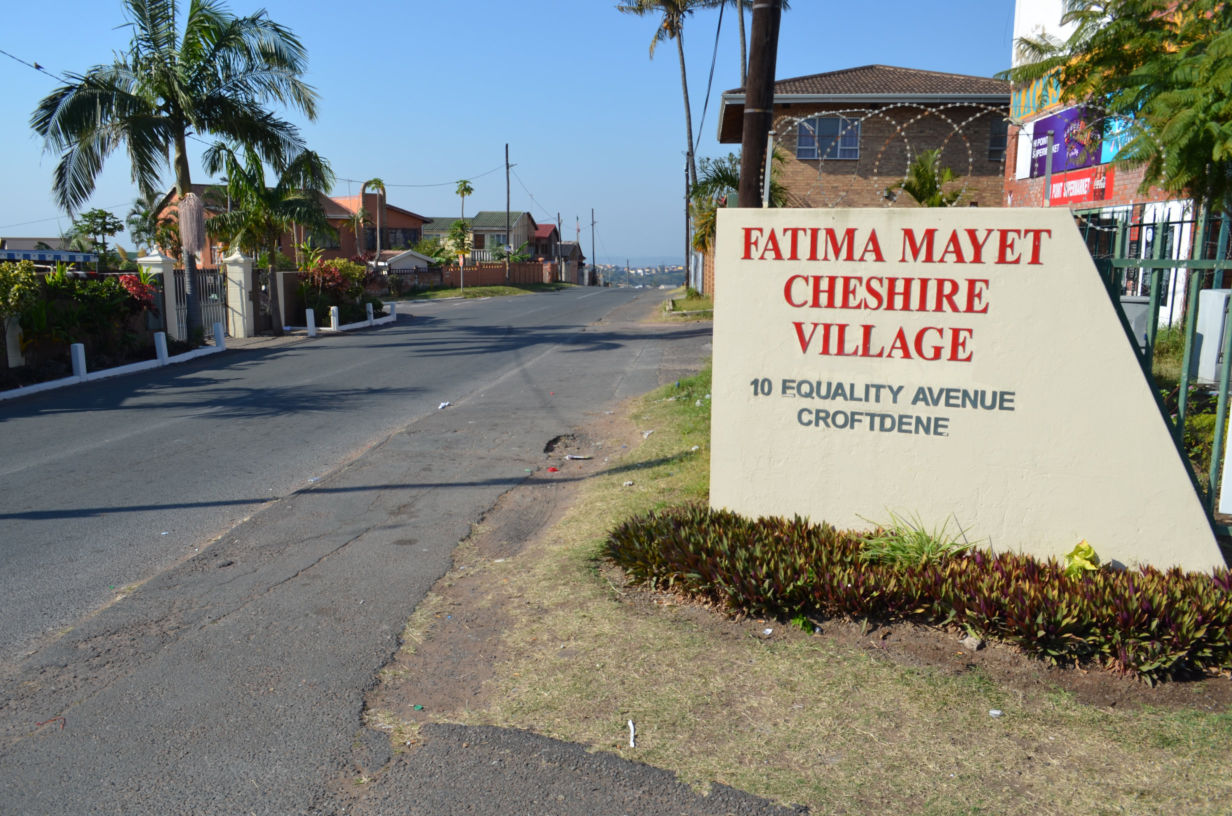 Chatsworth Cheshire Home and Independent Living Village Entrance